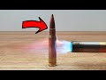 EXPERIMENT Bullet vs Gas torch