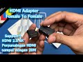 HDMI Adapter Female To Female 🔥 Vention 💢 Coupler Sambungan Penyambung Connector 🔥