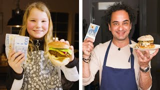 Amatör får 10.000, proffs 100 – vem gör godast hamburgare?