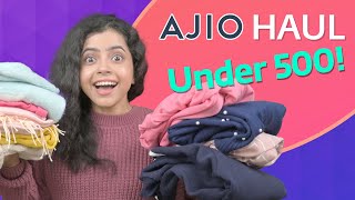 AJIO NEW YEAR WINTER Haul Under 500 Rupees | AJIO Blazer, Cardigan, Shrug, Hoodie | Munna Unplugged