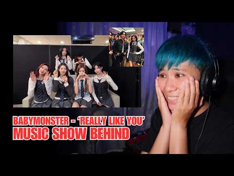 BABYMONSTER - ‘Really Like You’ MUSIC SHOW BEHIND | นี่มันภาพประวัติศาสตร์ | Zaber Bale