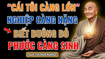 LỤC TỔ HUỆ NĂNG DẠY: CÁI TÔI CÀNG LỚN – NGHIỆP CÀNG NẶNG – BIẾT BUÔNG BỎ, PHƯỚC CÀNG SINH