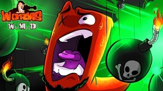 Worms: WMD | SLIPPERY AND SLIMY WORMS! (w/ H2O Delirious & Ohmwrecker)