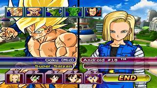 Serious Fighters VS Team Woman (COM VS COM) - Dragon Ball Budokai Tenkaichi 3 Gameplay 4K 60 FPS screenshot 5