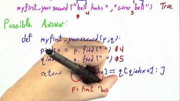 Selecting Substrings Solution - Programming Languages
