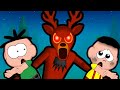 Cebolinha e Cascão em 99 Noites na Floresta - Roblox