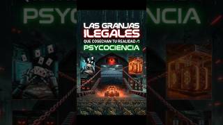 LAS GRANJAS ILEGALES QUE COSECHAN TU REALIDAD 👁️🚜  #ciencia #shortsviral #robot #ia