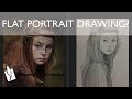 Why are my portrait drawings flat?