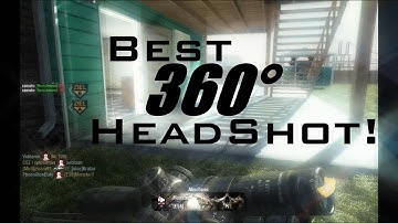 Best 360° Headshot kill across map ? | Must See!!! | COD Black Ops | HD