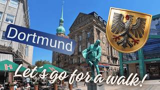 4K Dortmund Virtual Walk from the Train Station to the Old Town (POV)