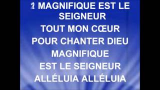 MAGNIFIQUE EST LE SEIGNEUR - Nicolas Ternisien chords