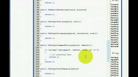 Samp PAWNO tutorial 7: /teleport command (part 1)