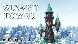 Minecraft Wizard Tower | Fantasy Tower Build Tutorial