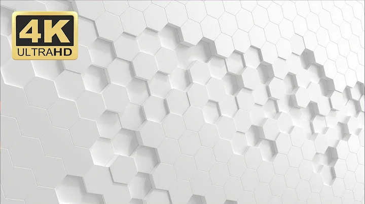 Abstract White Background 4K - Motion Graphics Background Loop - White Video Loop