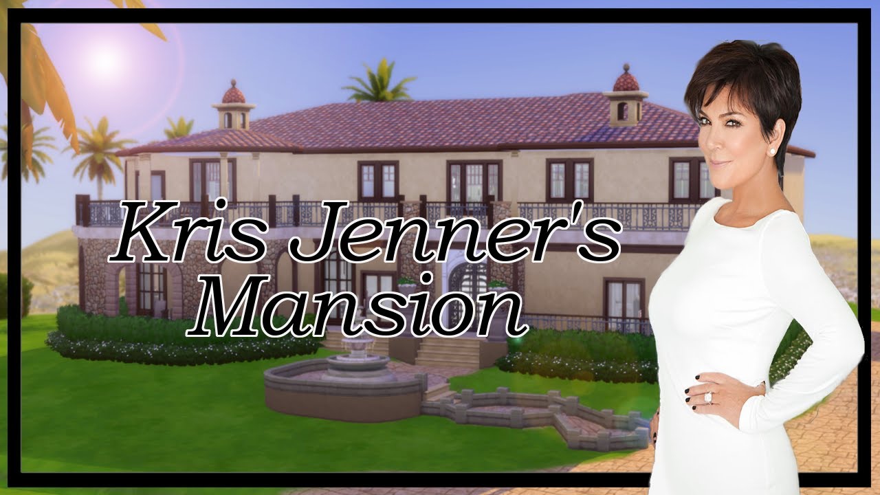 Kris Jenner's Mansion Sims 4 Speed Build YouTube