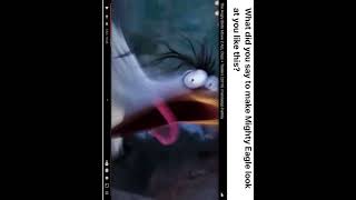 What happened to Mighty Eagle? #angrybirds #meme #shorts #angrybirds2 #funny #capcut #mightyeagle