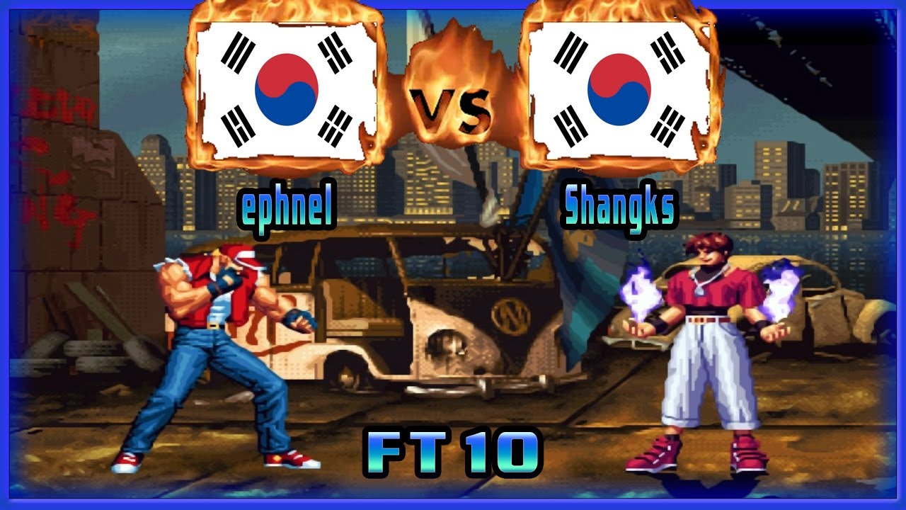 King of Fighters 98 - ephnel (KOR) VS (KOR) Shangks [kof98] [Fightcade] [FT10] 더 킹 오브 파이터즈 '98