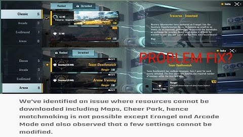 Battleground mobile india map downloading problem | BGMI map problem |