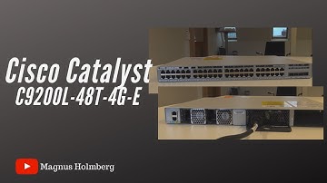 Unboxing - Cisco C9200L-48T-4G-E