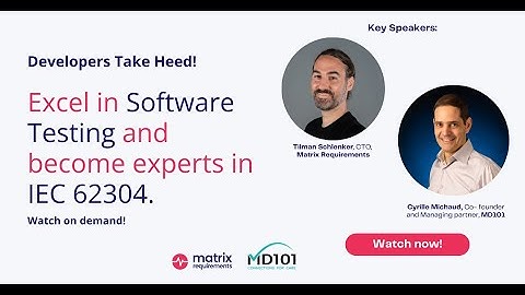 IEC 62304: Become an expert in Software Testing. All you need to know.