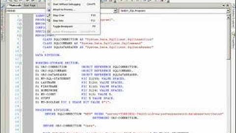 .NET for COBOL Programmers: Lesson 7-10