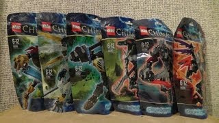 NOWOŚCI SIERPIEŃ 2013 LEGO CHIMA FIGURKI AKCJI: 70200, 70201, 70202, 70203, 70204, 70205