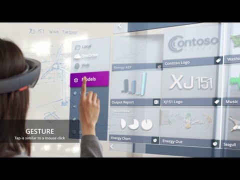 Microsoft HoloLens: Gesture Input