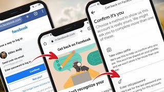NEW! How to Recover Facebook Account We don't Recognize your device Facebook 2023