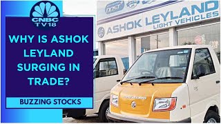 Ashok Leyland At Fresh 52-Week High On Strong Growth Outlook \& Export Volume Doubling Plans