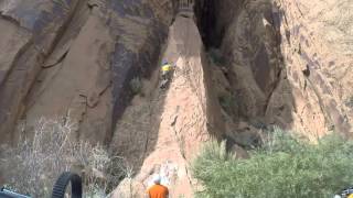 5.8 climb on Wall Street in Moab Utah Attempt