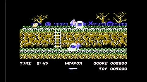 ghost & goblin su emulatore vice commodore 64 su ubuntu 12.04