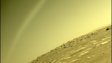 Spectacular Mars Rainbow Captured on Perseverance NASA Images! How is This Possible?