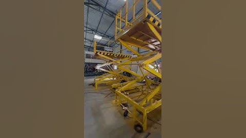JOIST Scissor Lift Quality Check and Demo Video #scissorlift from the Factory