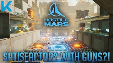Hostile Mars -Factory Building, Weapons And Robot Hoards!?