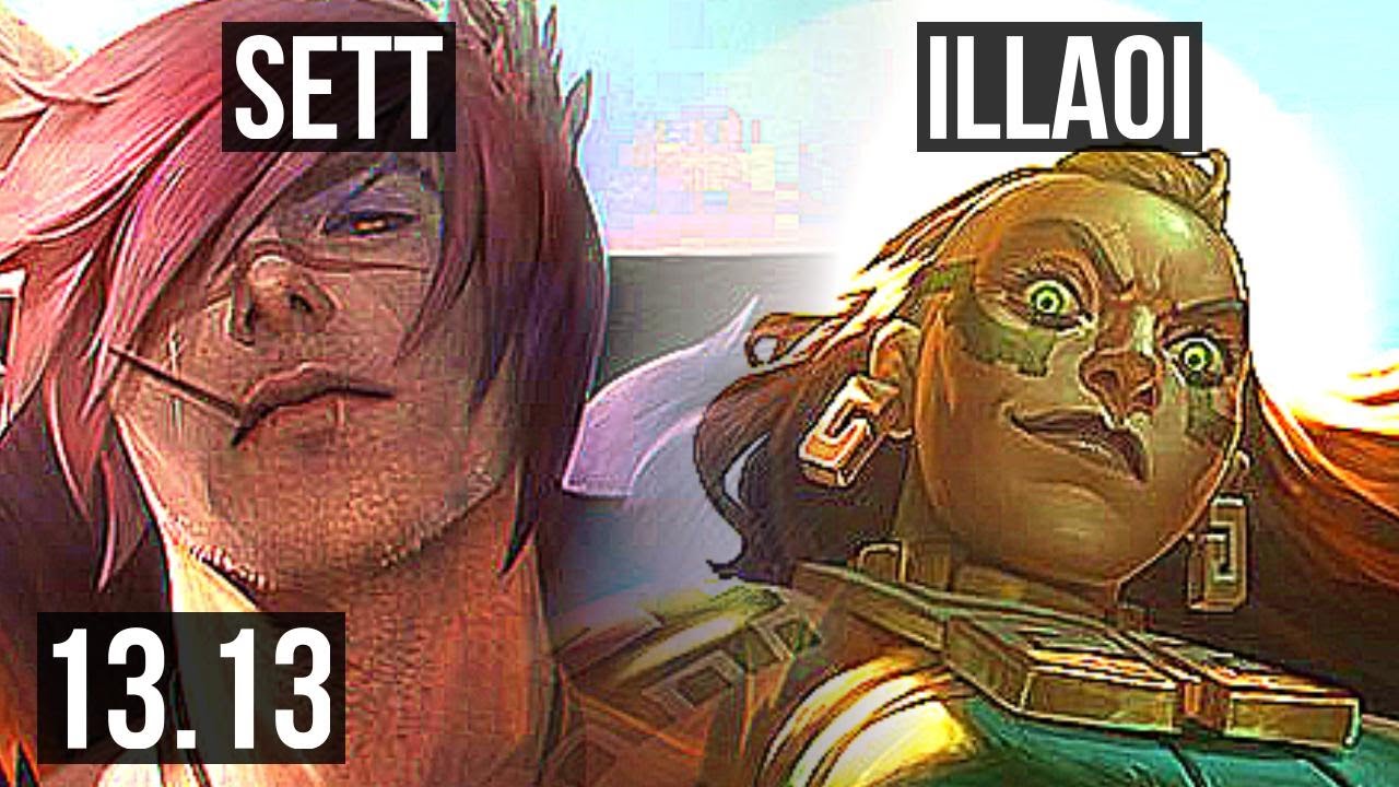 SETT vs ILLAOI (TOP), 1000+ games, KR Master