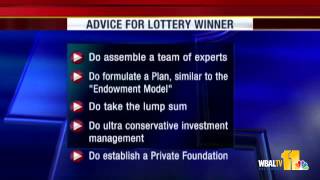 Dos, don'ts for lottery winners