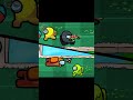 Among us animation defence mode with Radioactive zombie | ⓒMovingwork #shorts