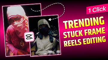 Stuck Frame Reels Editing | Stuck Frame Capcut Template | Stuck Frame Effect Tutorial | Zn Fodástica
