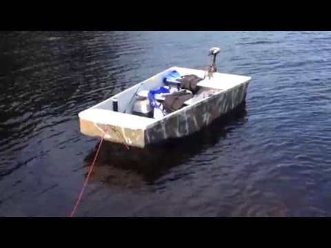 diy ez plywood jon-boat build full - youtube