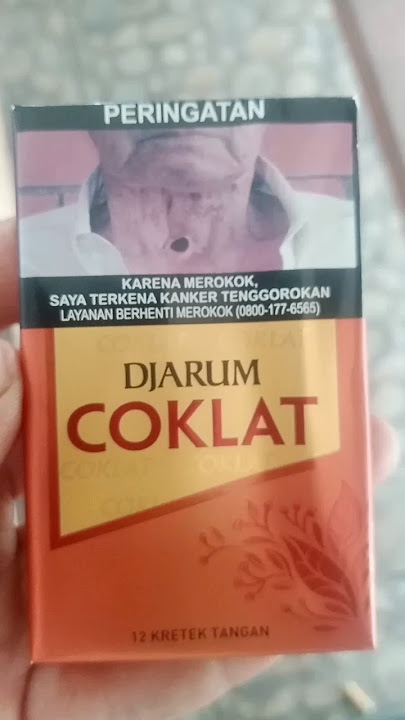 KEMASAN BUNGKUS ROKOK DJARUM COKLAT APRIL 2025