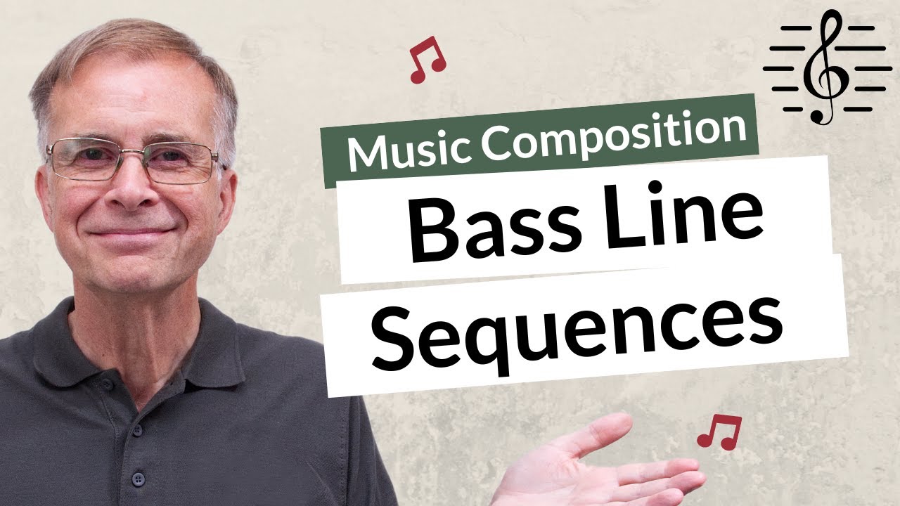 ⁣Bass Sequence Using Falling Thirds - Music Composition