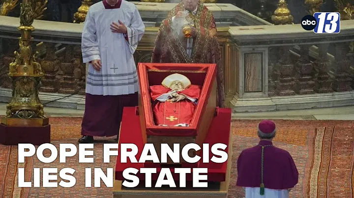 LIVE: Mourners pay their respects to Pope Francis as he lies in state at St. Peter's Basilica