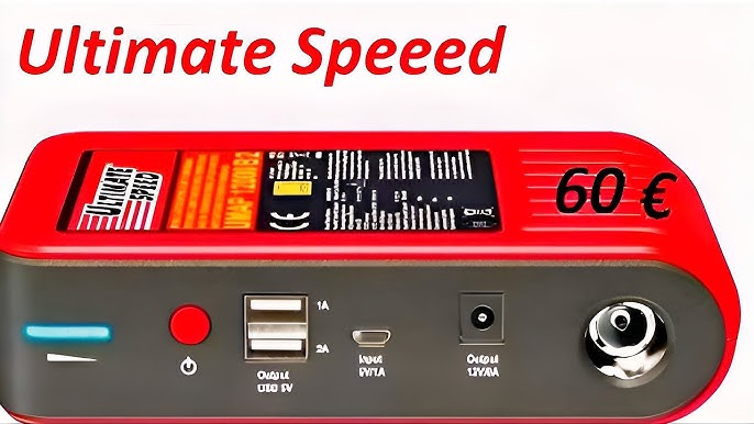 ULTIMATE SPEED® Mobile Autostarthilfe »UMAP 12000 B2« mit Powerbank  Starthilfe