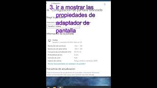 Saber la cantidad de memoria dedicada de tarjeta de video de mi computador #shorts #operatingsystem