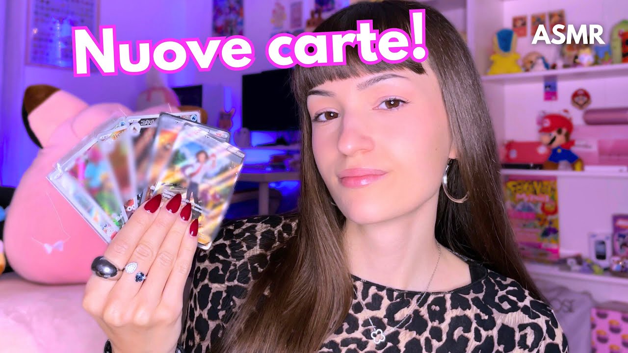 ASMR Haul di Carte Pokémon (dai mercatini) 