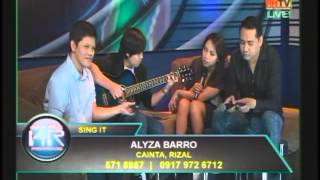 RHTV Guesting @ Kumpletos Rekados - Alyza Barro