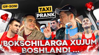 Taksi prank 129-Soni😜 Boks boyicha Jahon chempioni Qudratillo Abduqaxxorov bilan prank bo'ldi😱