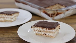 No-Bake Biscuit Cake Recipe