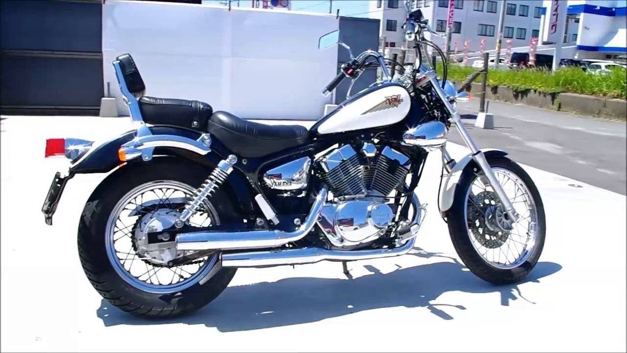 YAMAHA ビラーゴ250S (3DM) 1996 ブラック - YouTube
