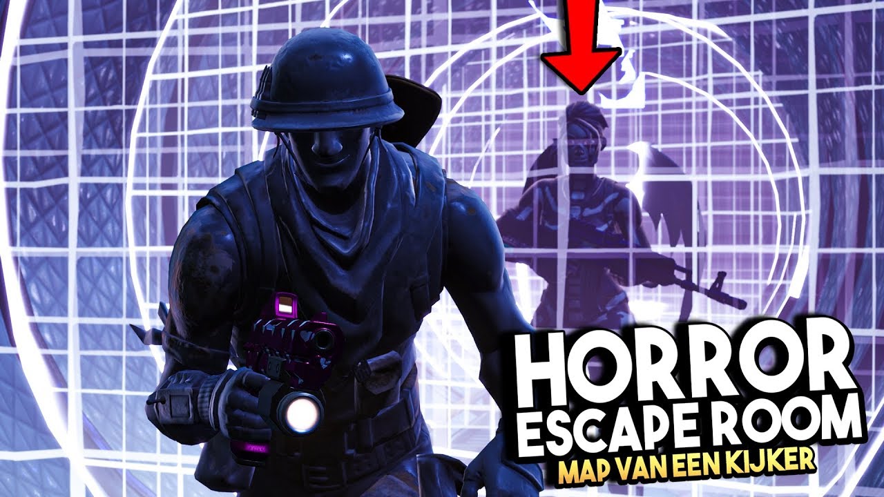 HORROR ESCAPE ROOM! - Fortnite Map van een kijker #47 ...